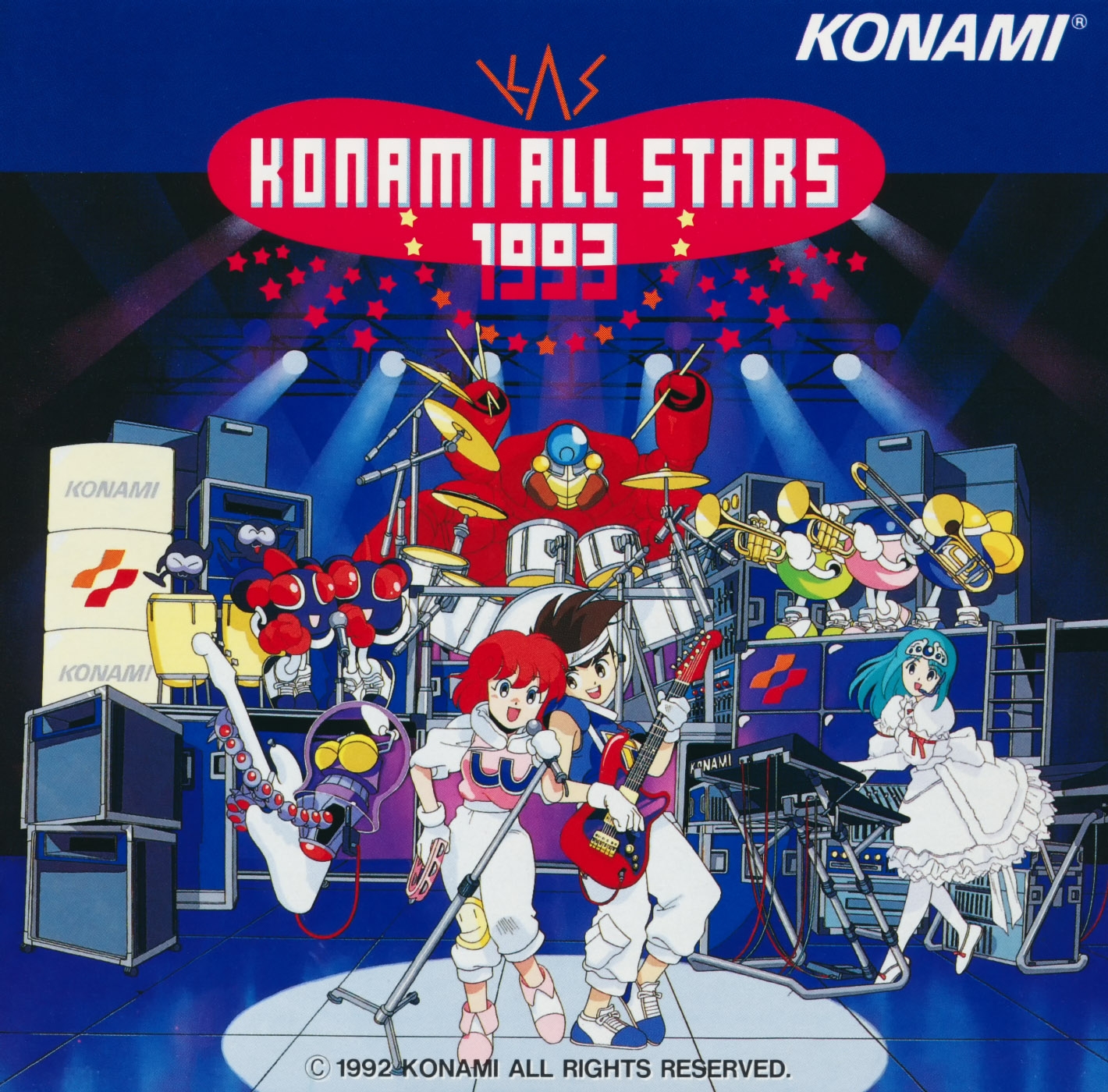 KONAMI ALL STARS 1993 (1992) MP3 - Download KONAMI ALL STARS